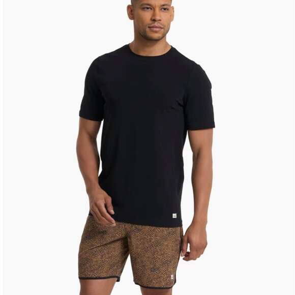 Vuori Other - Vuori Mens Tuvalu Short Sleeve Tee Shirt Black L